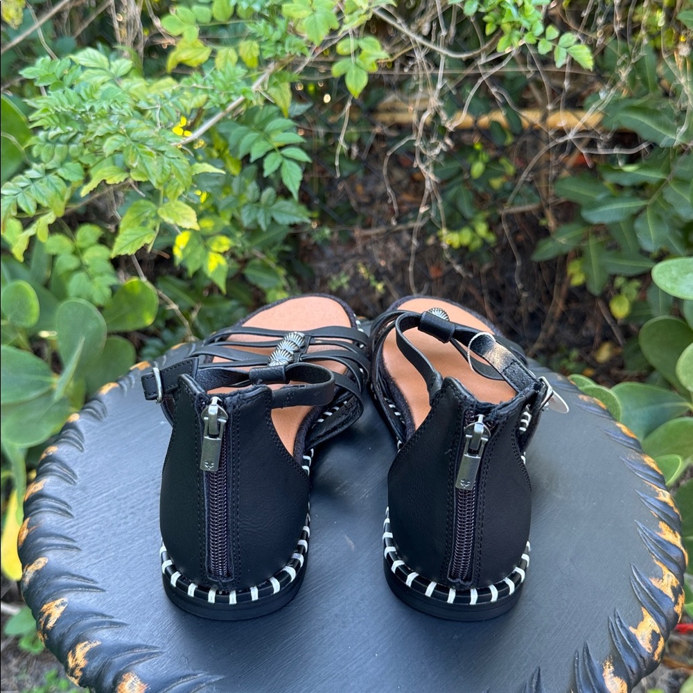 Lucky Brand Women's Korina Beaded Gladiator Sandals, size 9.5 - Picture 4 of 6